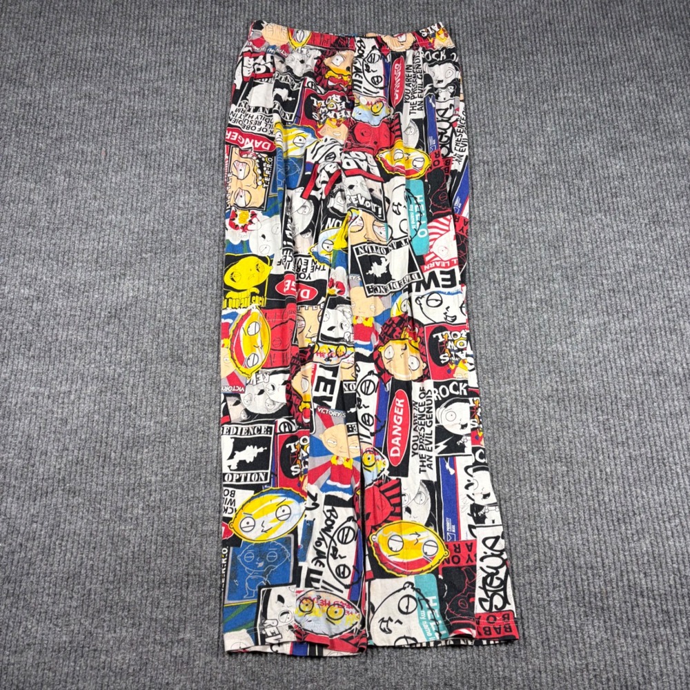 Family Guy Pajama Pants Mens Stewie Griffin All Over Multicolor 2014 Fox